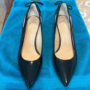 New Franco Sarto Black Pointy Toe Pumps size 9.5